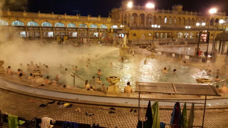 Balneario Szécheny en Budapest