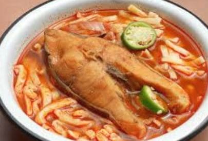 Halaszle (Sopa de Pescado)