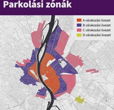 Zonas de Parqueo en Budapest